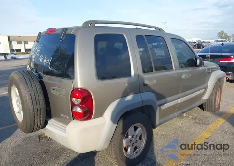 2006 Jeep Liberty Sport из США, поврежденный, VIN 1J4GL48K86W125413